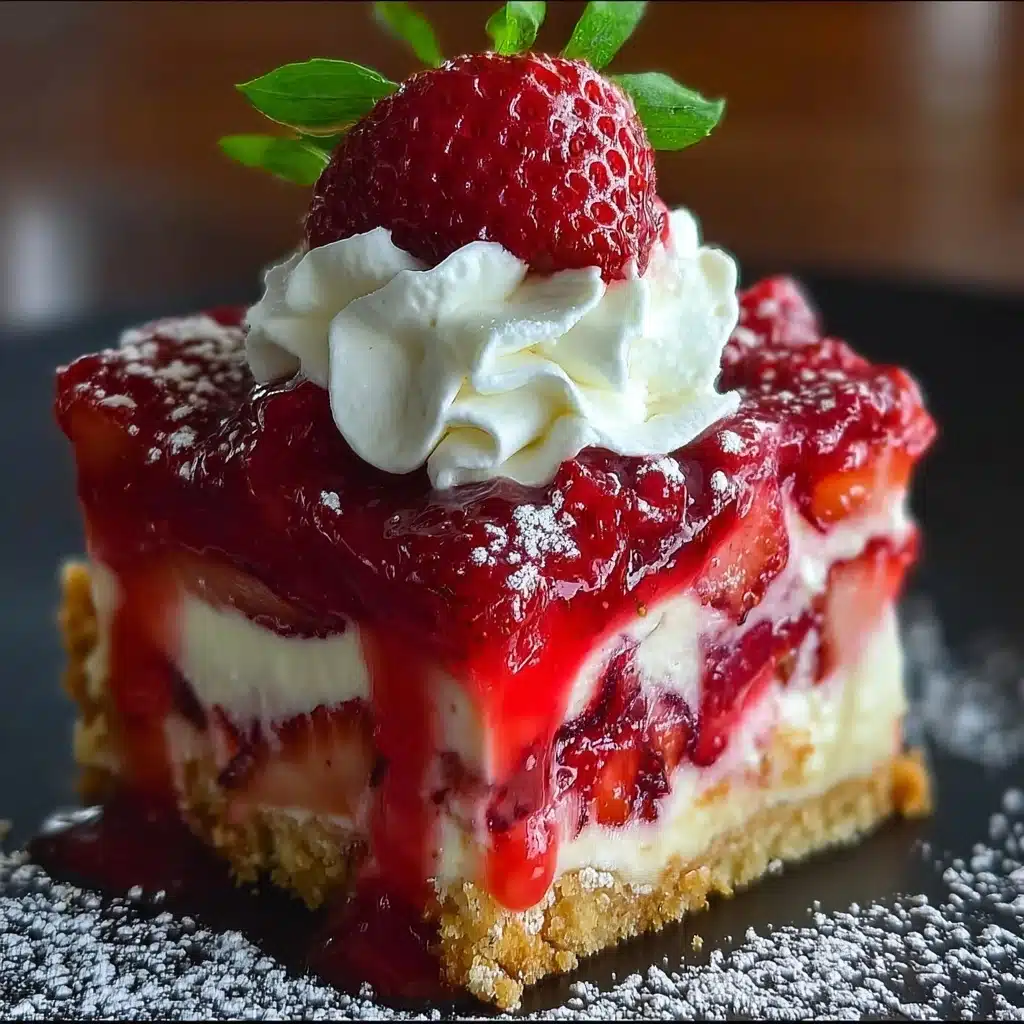 The Ultimate Strawberry Cheesecake Dump Cake Recipe - Recipe Image