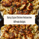 Cajun Chicken Fettuccine Alfredo Recipe