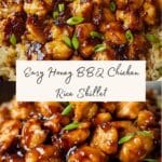 Honey BBQ Chicken Rice Recipe
