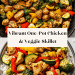 Colorful One-pot Chicken & Veggie Delight Recipe