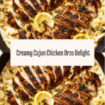 Creamy Cajun Chicken Orzo Recipe