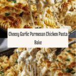 Garlic Parmesan Chicken Pasta Bake Recipe