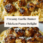 Chicken Bites with Creamy Parmesan Pasta Recipe