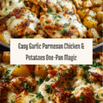 Garlic Parmesan Chicken and Potatoes (One-Pan Dinner) Recipe