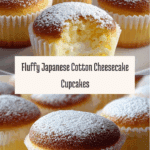 Fluffy Japanese Cotton Cheesecake Cupcakes Recipe
