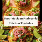 Mexican Rotisserie Chicken Tostadas Recipe