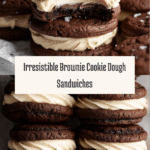 Brownie Cookie Dough Sandwich Cookies Recipe