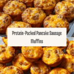 High-Protein Pancake Sausage Mini Muffins Recipe