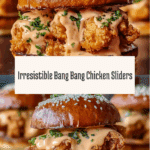 Easy Bang Bang Chicken Sliders Recipe