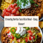 Taco Rice Bowl with Doritos Recipe