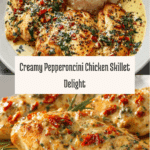 Creamy Pepperoncini Chicken Skillet Recipe