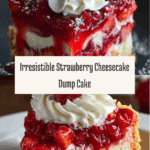The Ultimate Strawberry Cheesecake Dump Cake Recipe