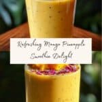 Tropical Mango Pineapple Smoothie Recipe