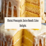 Pineapple Juice Cake Recipe