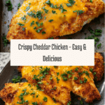 Crispy Cheddar Chicken Recipe