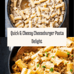 Cheeseburger Pasta Recipe