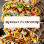 Southwest Grilled Chicken Wraps – Easy Dinner Recipe