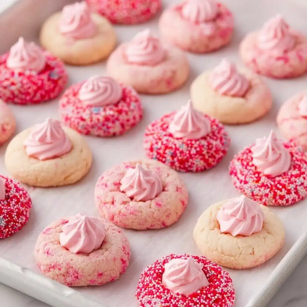 Strawberry Kiss Cookies Recipe - Recipe Image