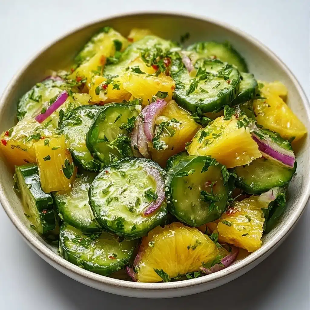 Pineapple Cucumber Salad Recipe - Recipe Image