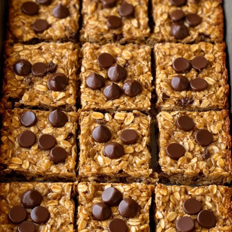 Baked Oatmeal Bars Recipe