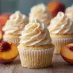 Honey Peach Cream Cheese Cupcakes Recipe