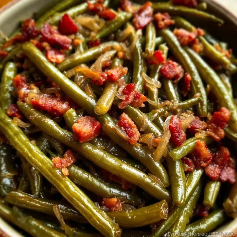 Crockpot Green Beans Recipe