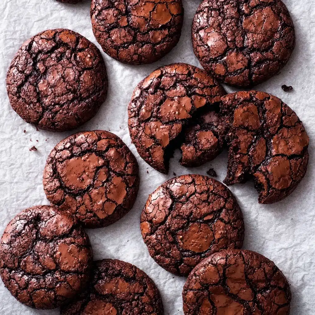 20 Minute Fudgy Chocolate Brownie Cookies Recipe