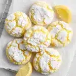 Lemon Crinkle Cookies Recipe