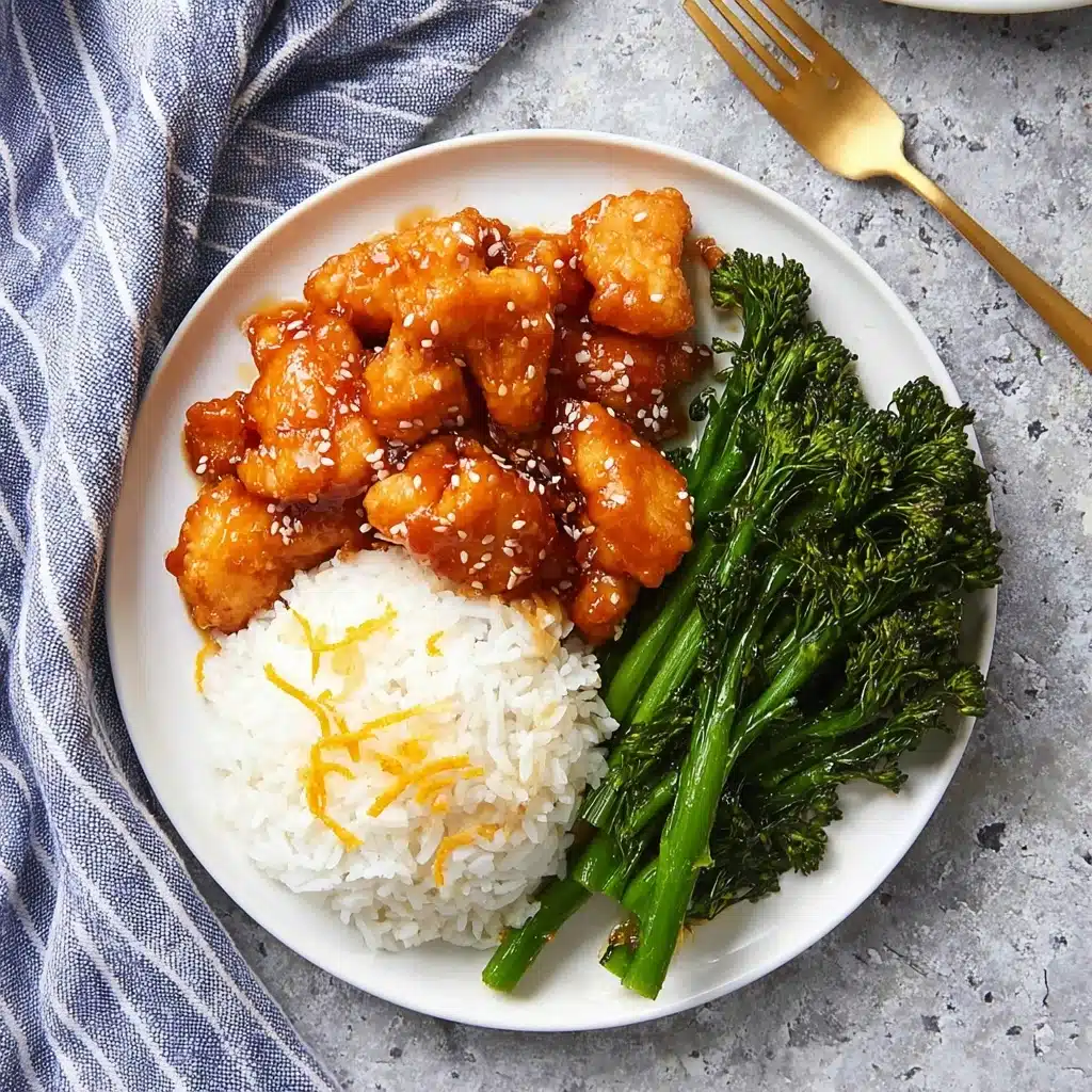 Healthy Orange Chicken Recipe - Recipe Image