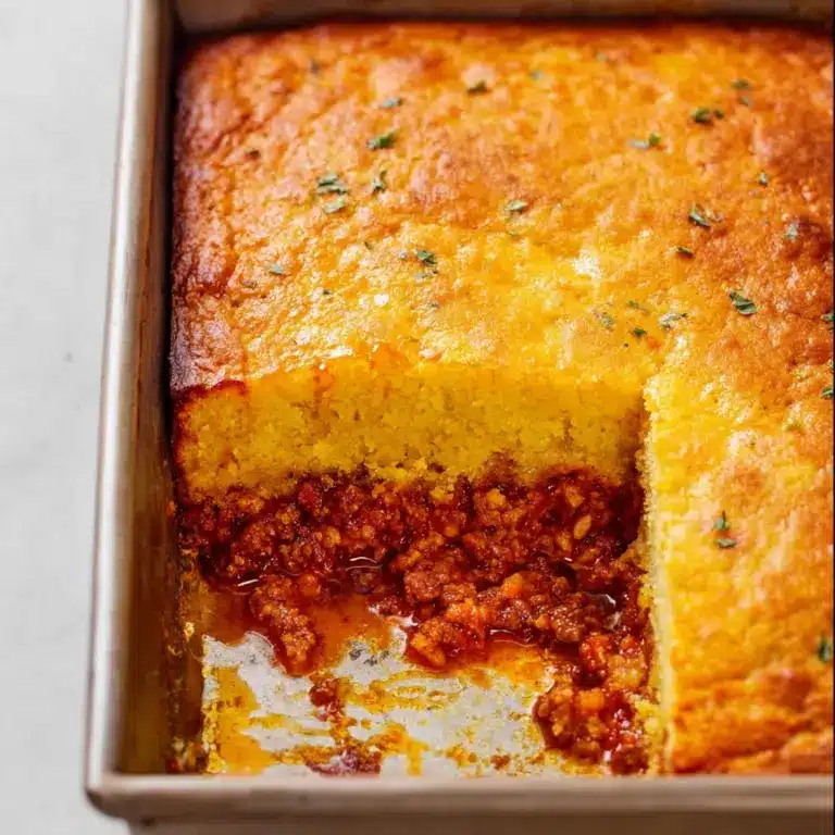 BBQ Chicken Cornbread Casserole Recipe