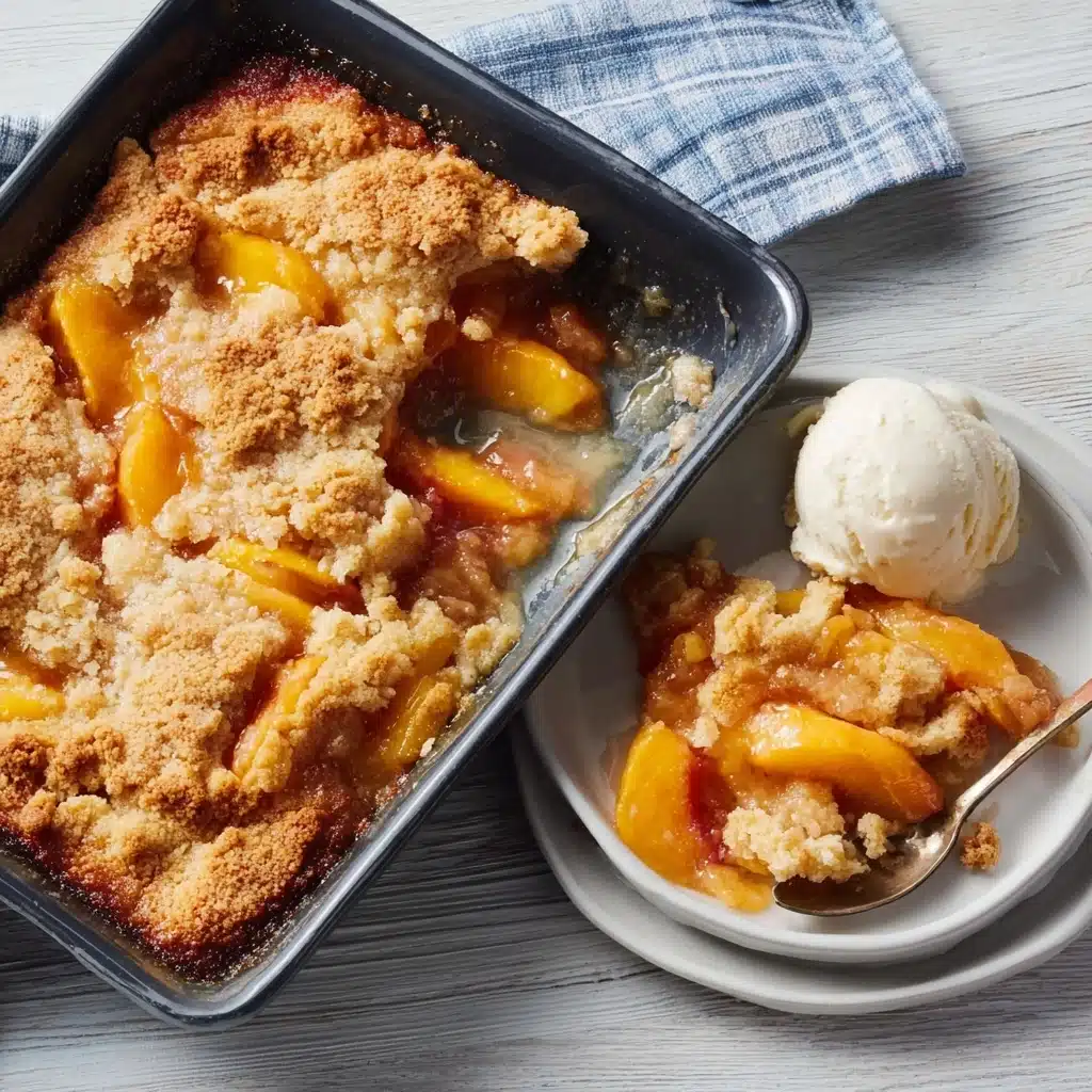 The Best Peach Cobbler Recipe - Recipe Image