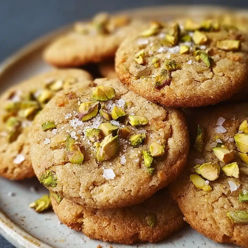 Salted Honey Pistachio Cookies Recipe