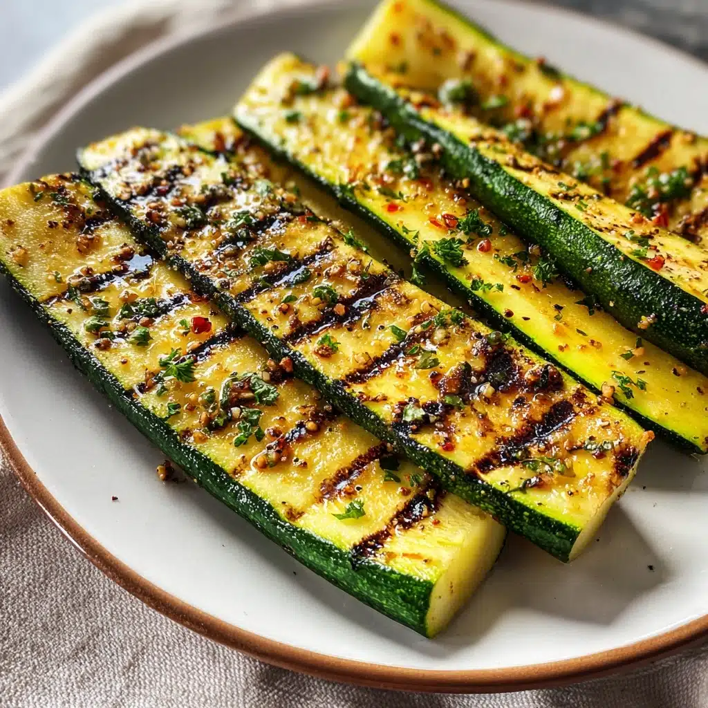 Easy Memorial Day Grilled Zucchini Recipe - Recipe Image