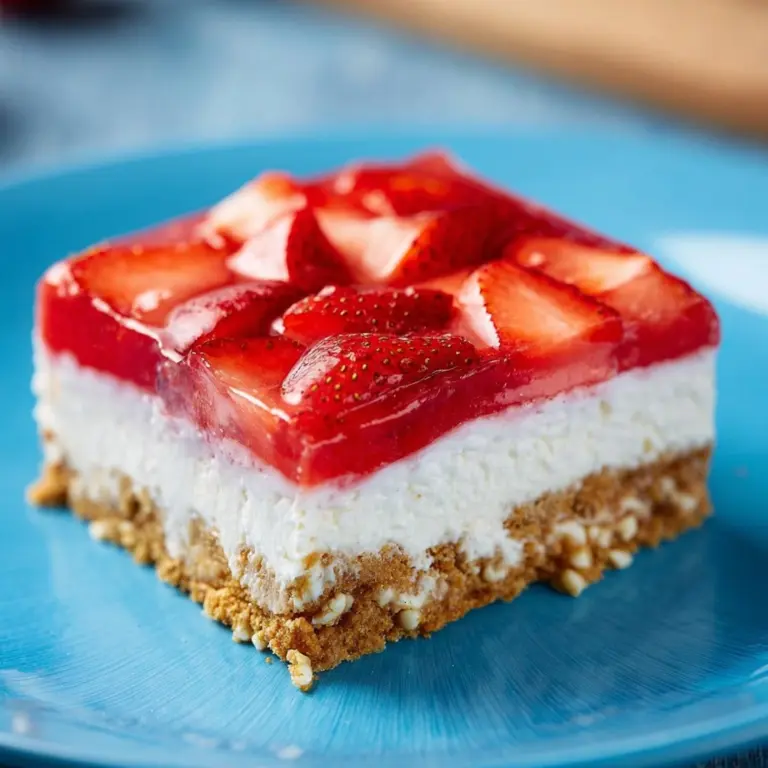 Strawberry Pretzel Salad Recipe