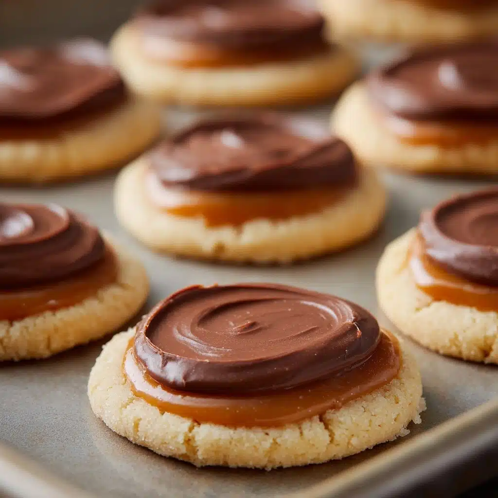 Twix Cookies Recipe - Recipe Image