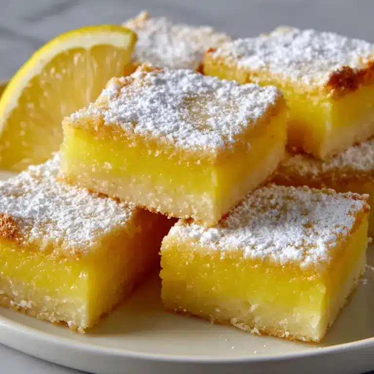 Easy 2 Ingredient Lemon Bars Recipe