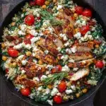 Greek Chicken and Lemon Rice Recipe