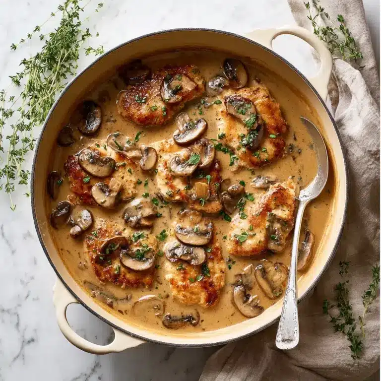 Mushroom Chicken Recipe