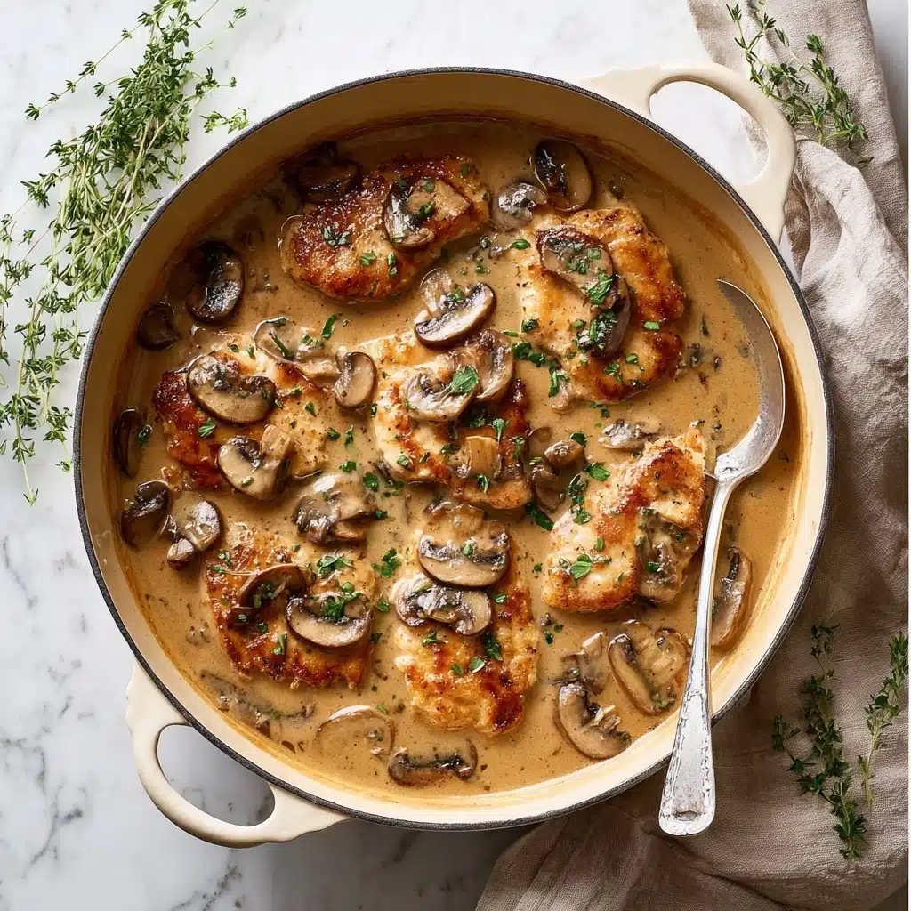 Mushroom Chicken Recipe - Recipe Image