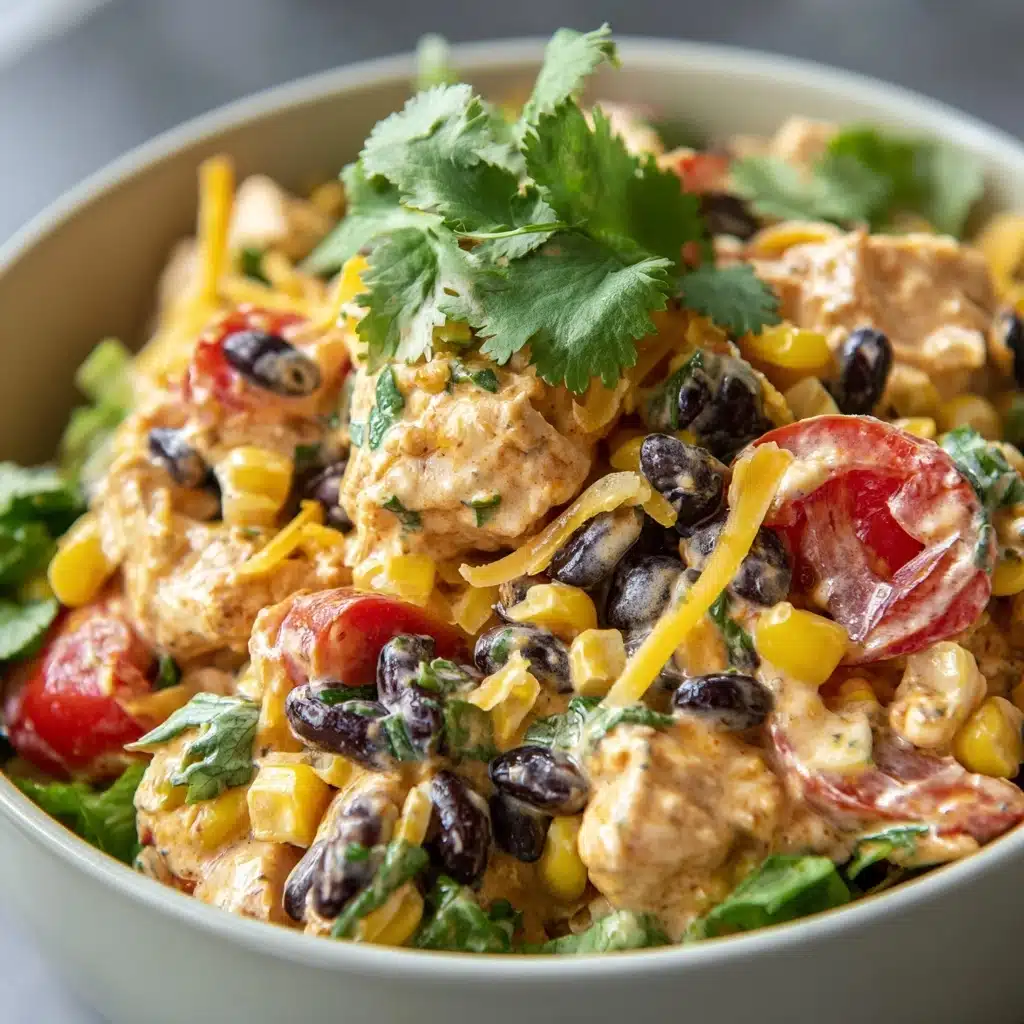 Zesty Southwest Chicken Salad Recipe - Recipe Image