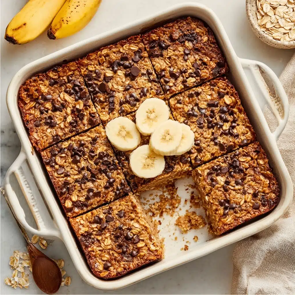 Banana Bread Baked Oatmeal Recipe - Recipe Image