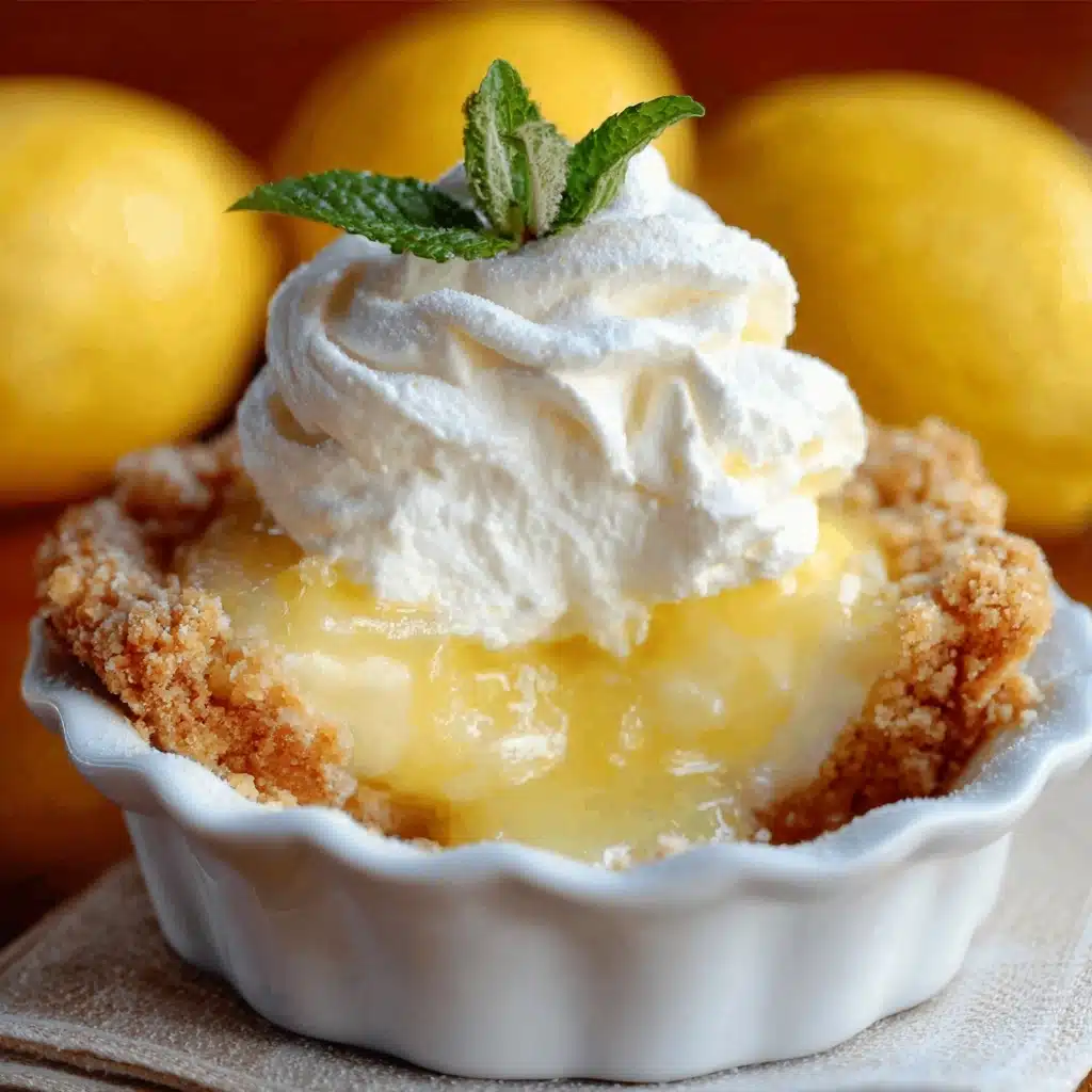 Magic Lemon Cobbler Delight Recipe - Recipe Image