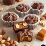 Salted Peanut Caramel ClustersIngredients Recipe