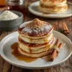 VANILLA CINNAMON BUTTERMILK PANCAKES Recipe