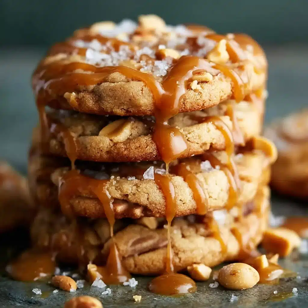 Salted Caramel Crunch Cookies Recipe - Recipe Image