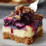 Cream Cheese Lemon Dessert with Blueberry Topping Recipe