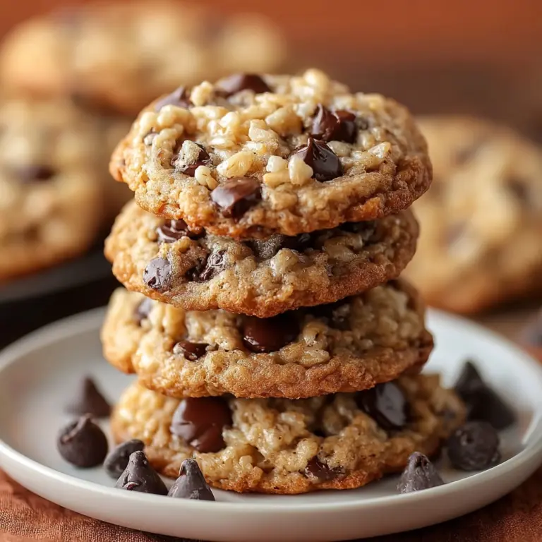 Rice Krispie Chocolate Chip Cookies Recipe