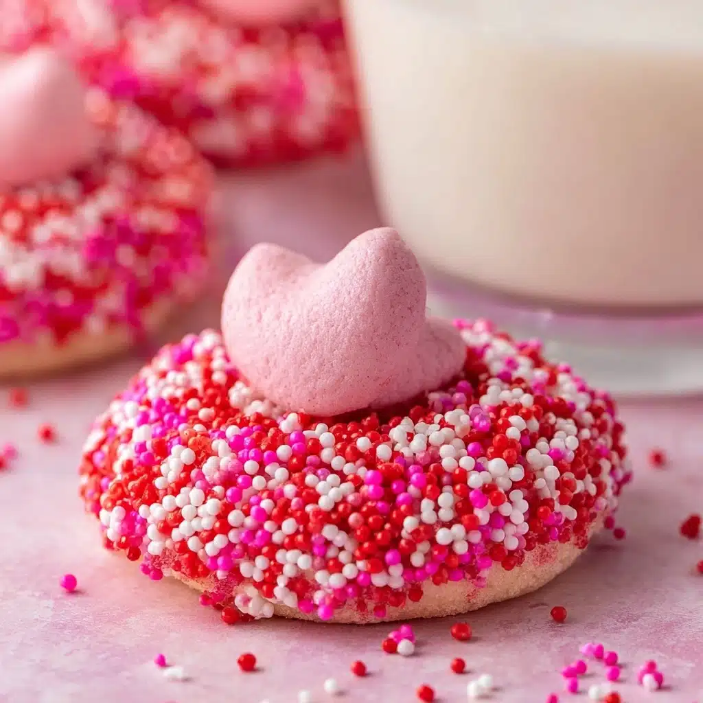 Strawberry Kiss Cookies Recipe - Recipe Image