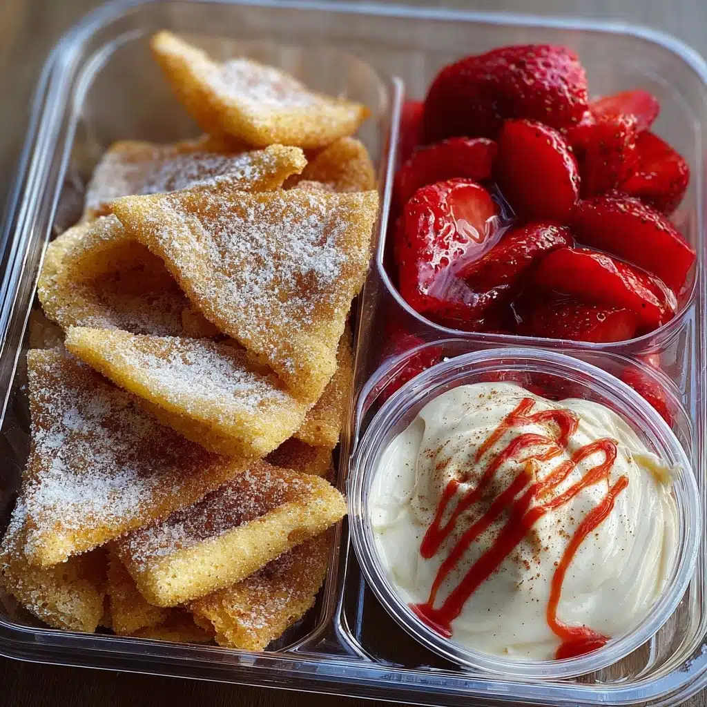 Strawberry Cheesecake Nachos Recipe - Recipe Image