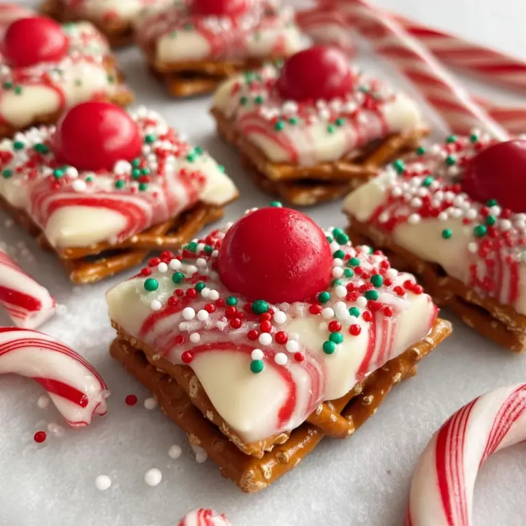 Peppermint Bark Pretzel Bites Recipe